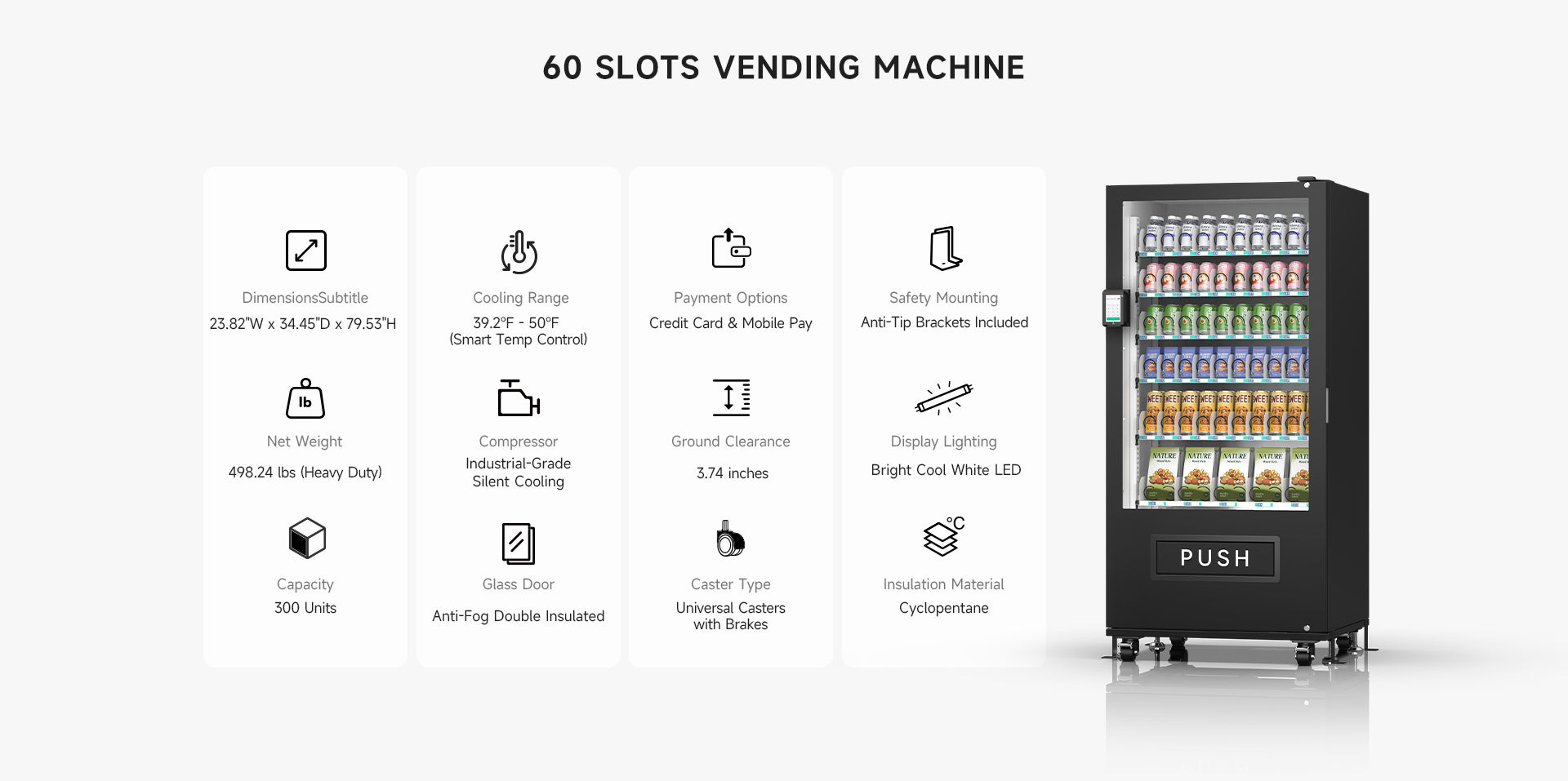 PACAU-Vending Machines|In Stock - US